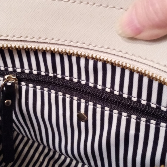 EUC Kate Spade Cameron Street Mini Candace Satchel/Crossbody In Black And Cream - Picture 8 of 9